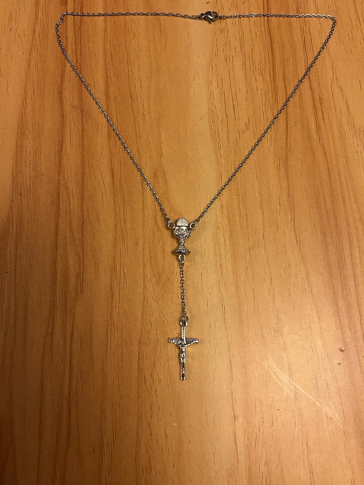 Rosary style necklace style 1