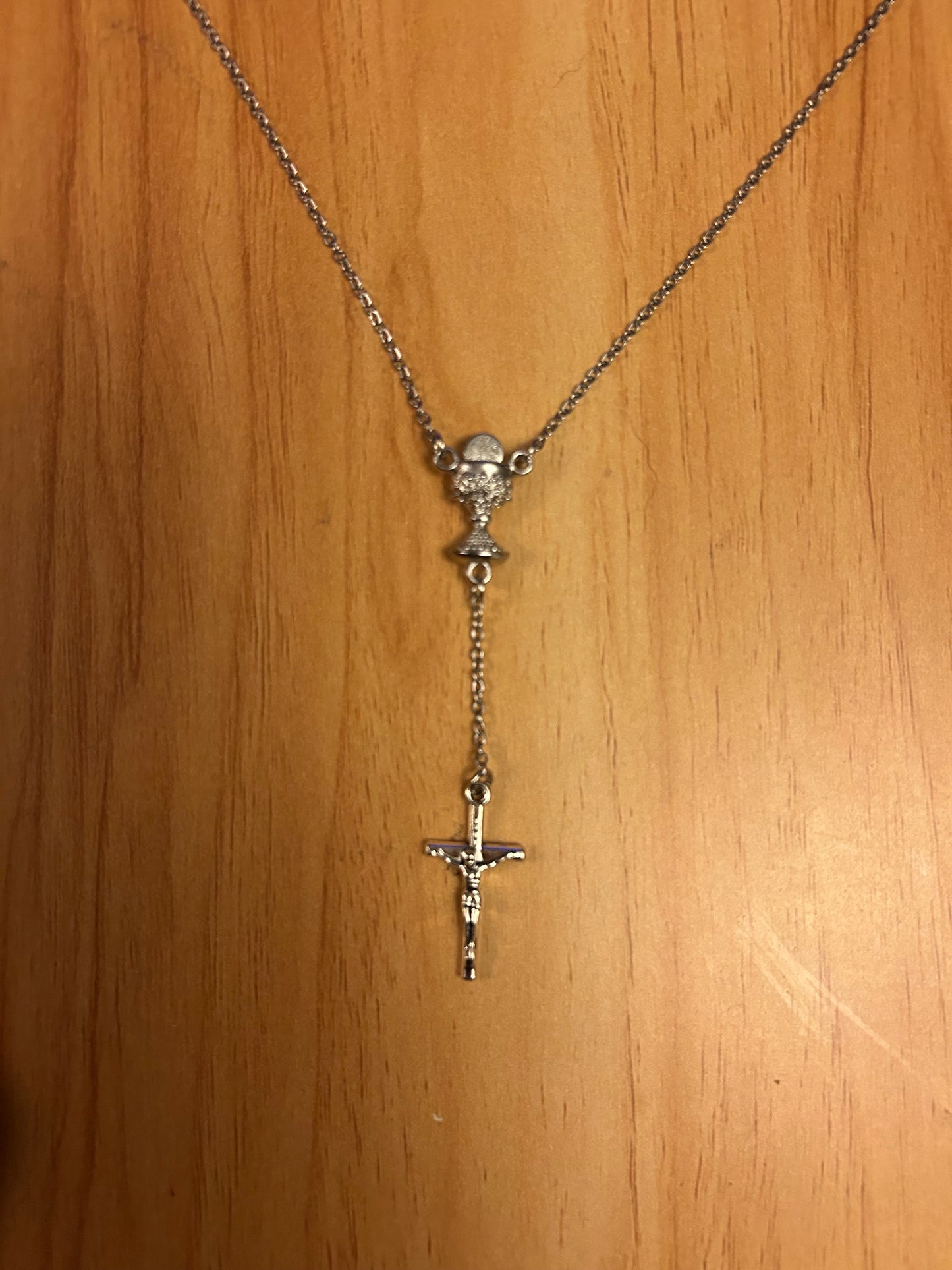 Rosary style necklace style 1