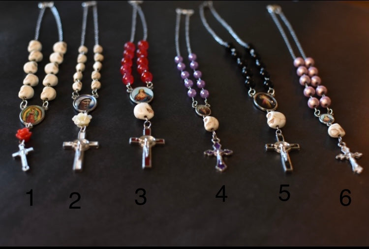 Car rosaries Memento mori