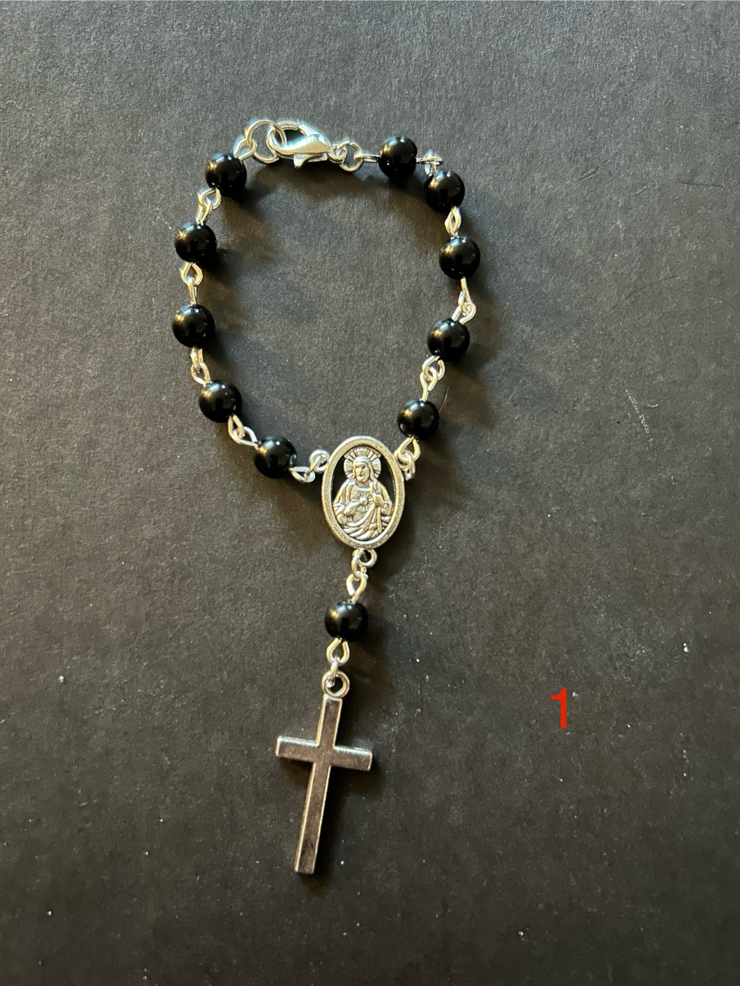 Tumbler rosary charms