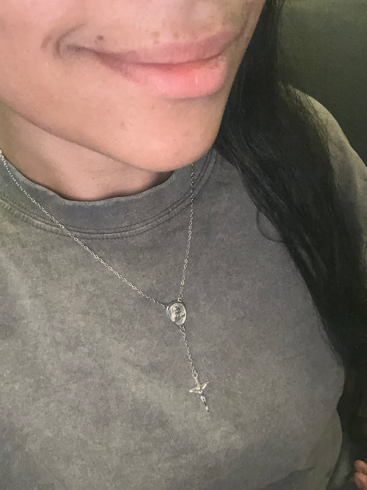 Rosary style necklace style 2