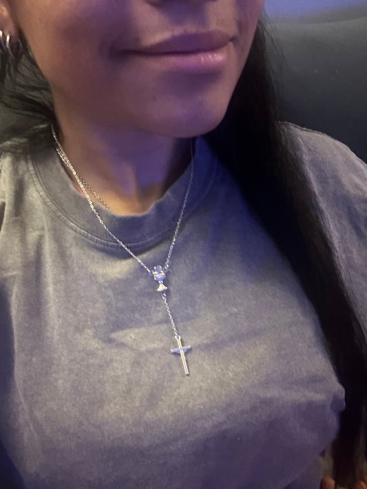 Rosary style necklace style 1